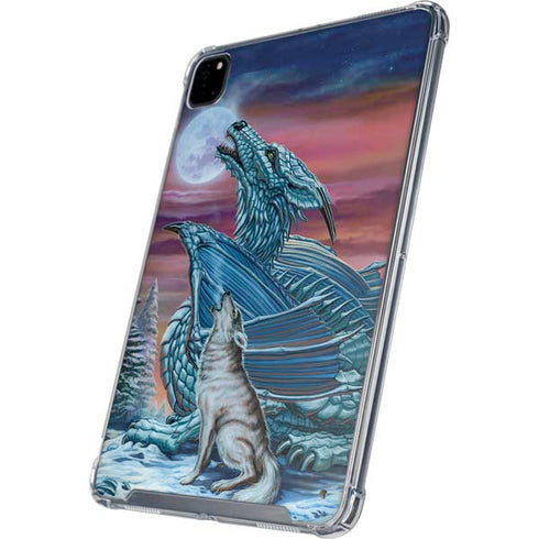 Dragon and the Wolf by Ed Beard Jr iPad Cases
